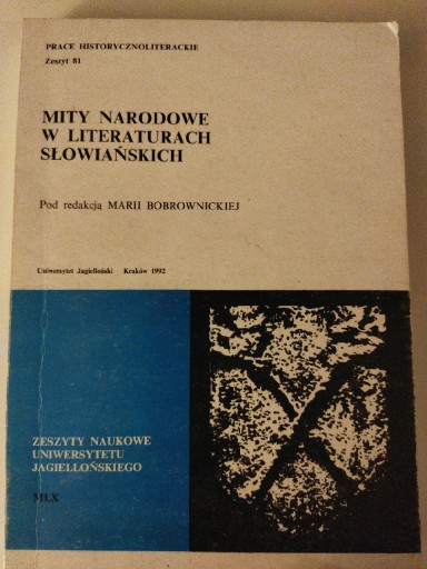 Zdjęcie oferty: Mity narodowe w literaturach słowiańskich