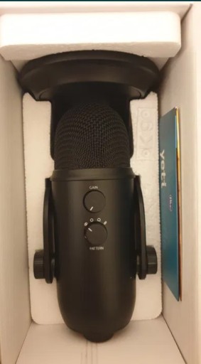 Zdjęcie oferty: Mikrofon Yeti studio Blackout, NOWY