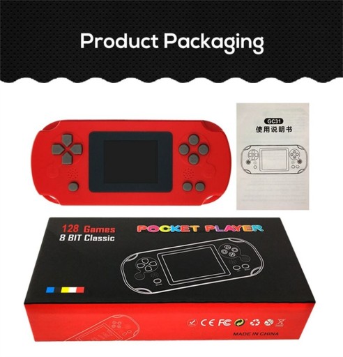 Zdjęcie oferty: YLW GC31 Retro Portable Mini Handheld Video Game 