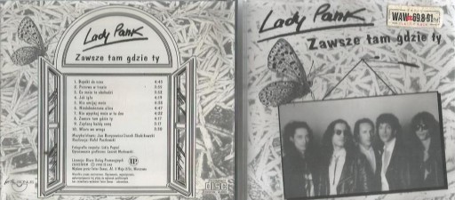 Zdjęcie oferty: LADY PANK - ZAWSZE TAM GDZIE TY (1992) INTERSONUS