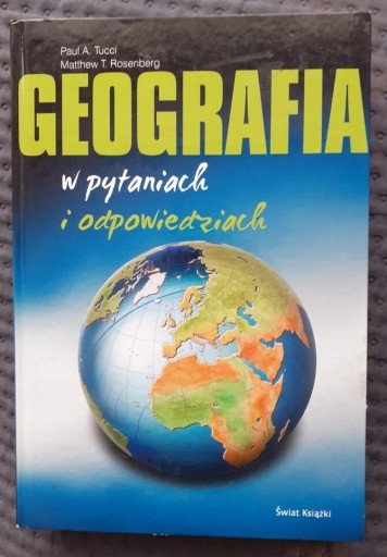 Zdjęcie oferty: Geografia w pyt. i odpowiedziach, Tucci, Rosenberg