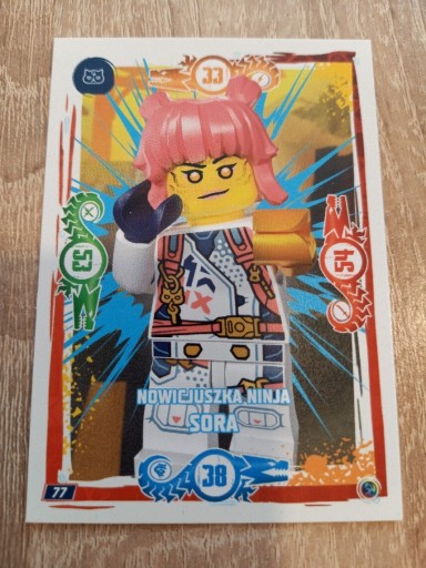 Zdjęcie oferty: Lego Ninjago seria 9 077 Nowicjuszka Ninja Sora