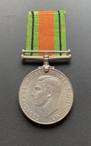 Zdjęcie oferty: Medal Obrony The Defence Medal 1939-1945 Wielka Brytania
