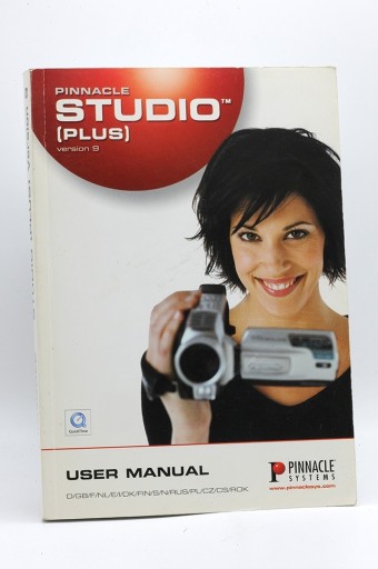 Zdjęcie oferty: Pinnacle Studio plus ver9 - podręcznik