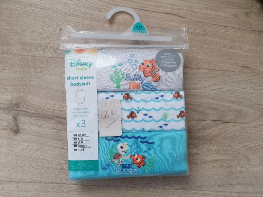 Zdjęcie oferty: Disney body dziecięce Gdzie jest Nemo - rozm. 80 