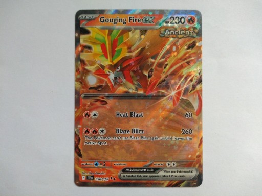 Zdjęcie oferty: Karta Pokemon Gouging Fire ex 038