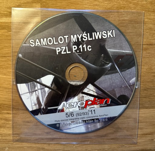 Zdjęcie oferty: CD Samolot Myśliwski P-11c Aeroplan 5/6 (92/93) 11