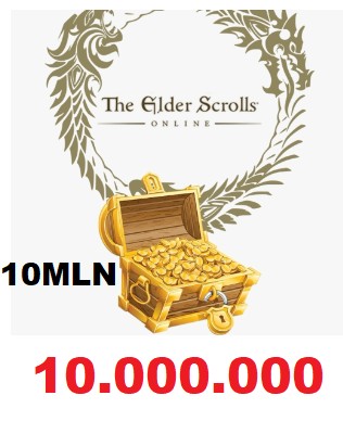 Zdjęcie oferty: THE ELDER SCROLLS ONLINE ESO 10 MLN GOLD EU PC