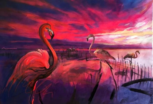 Zdjęcie oferty: Bashka , Zatoka flamingów