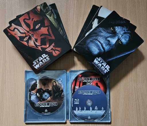 Zdjęcie oferty: 7 x Star Wars Gwiezdne Wojny pl steelbook 