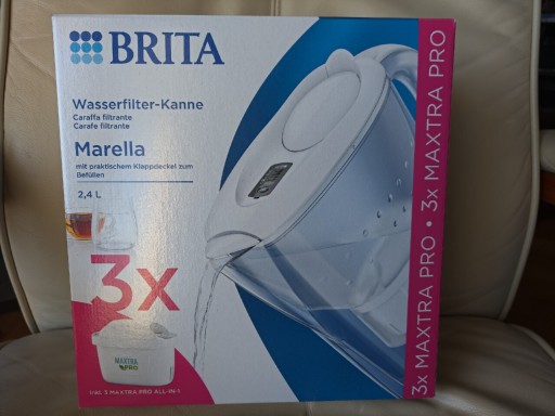 Zdjęcie oferty: Dzbanek Brita Marella 2.4l biały+3 wkłady 