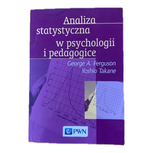 Zdjęcie oferty: Analiza statystyczna w psychologii i pedagogice 