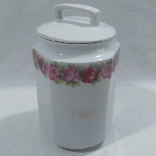 Zdjęcie oferty: Pojemnik porcelanowy na produkty sypkie 1100 ml