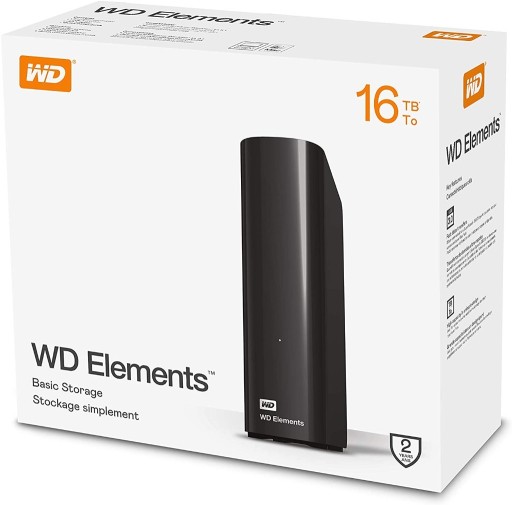 Zdjęcie oferty: Dysk zewnętrzny HDD Western Digital Elements 16TB