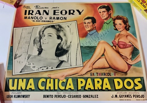 Zdjęcie oferty: Stary oryginalny plakat z Meksyku z lat 60