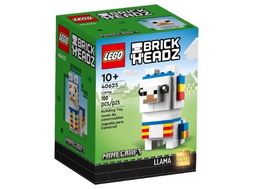 Zdjęcie oferty: Lego BrickHeadz Minecraft 40625 Lama + GRATIS 