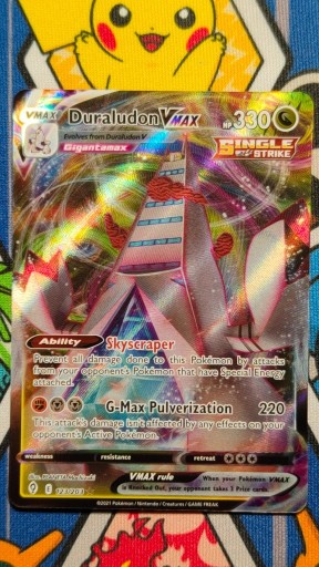 Zdjęcie oferty: Karta Pokemon TCG Duraludon VMAX (EVS 123)