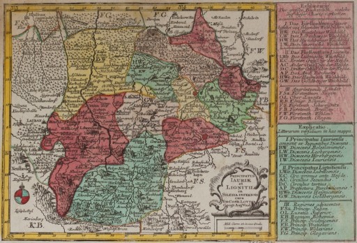 Zdjęcie oferty: Mapa Śląska Seuttera z 1774 r.
