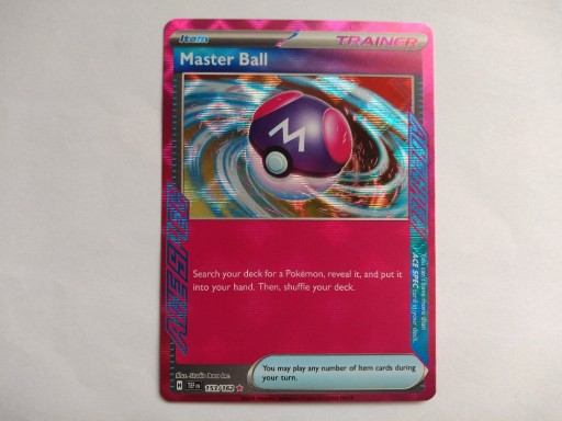 Zdjęcie oferty: Karta Pokemon Master Ball 153