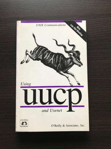 Zdjęcie oferty: O,Reilly - Using uucp and Usenet