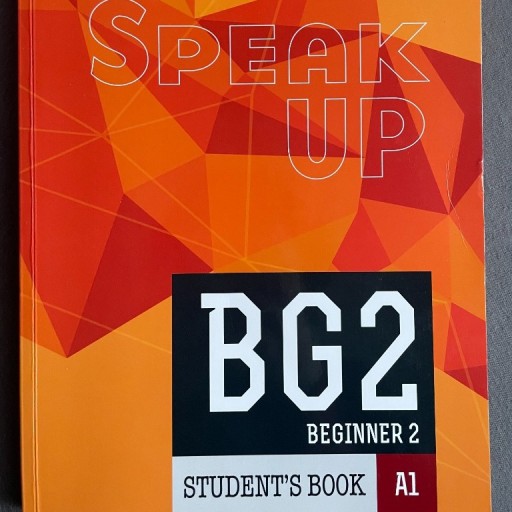 Zdjęcie oferty: Speak Up Beginner 2 BG2 Student's Book A1