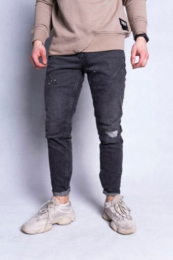 Zdjęcie oferty: Spodnie jeansowe z przetarciami