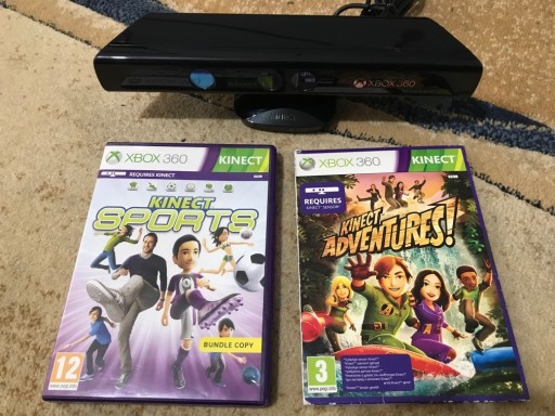 Zdjęcie oferty: Kinect xbox 360 + 2 gry