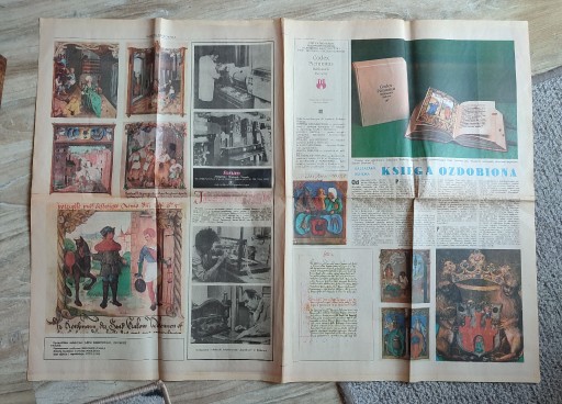 Zdjęcie oferty: Gazeta Krakowska Kodeks Behema Zamek Królewski w Warszawie 8.6.1987 JPII