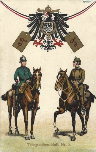 Zdjęcie oferty: Telegraphen-Bataillon Nr 5 Gdańsk Danzig radio