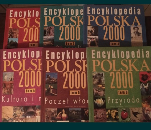 Zdjęcie oferty: Encyklopedia Polska  2000 - tomy 1-6