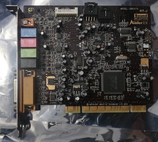 Zdjęcie oferty: Karta muzyczna Sound Blaster Audigy LS PCI