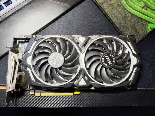 Zdjęcie oferty: Karta graficzna MSI GeForce GTX 1060 ARMOR 6 GB