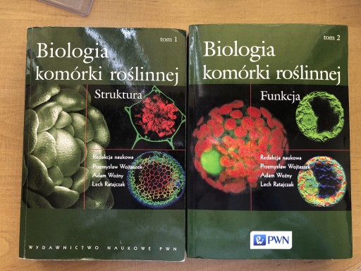 Zdjęcie oferty: Biologia komórki roślinnej- tom 1 i 2