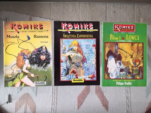 Zdjęcie oferty: Zestaw 1-3 Pelissa Komiks Fantastyka