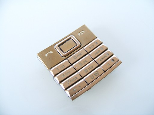 Zdjęcie oferty: Nokia 8800 Sirocco Gold klawiatura