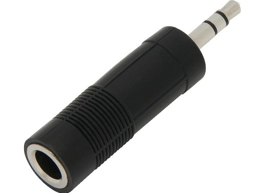 Zdjęcie oferty: Adapter Wtyk Jack 3.5mm - gniazdo jack 6.3mm