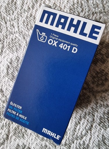 Zdjęcie oferty: Mahle OX 401D Filtr oleju