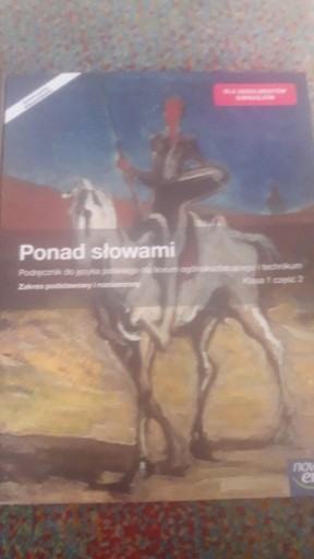 Zdjęcie oferty: Podręcznik do języka polskiego "Ponad słowami "