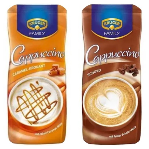 Zdjęcie oferty: Kawa Cappuccino Kruger 2x 500g z Niemiec 