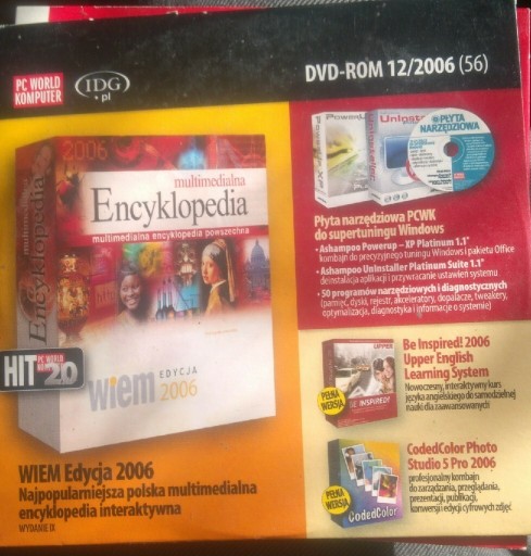 Zdjęcie oferty: Wielka Encyklopedia Multimedialna WIEM 2006