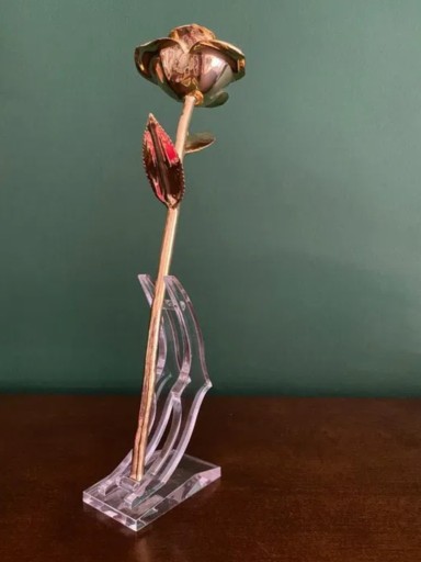 Zdjęcie oferty: Pozłacana róża " 24 karaty