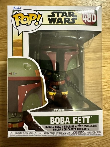 Zdjęcie oferty: Figurka Funko Pop! Gwiezdne Wojny 480 BOBA FETT