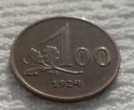 Zdjęcie oferty: Austria 100 koron kronen 1924 Ładny stan