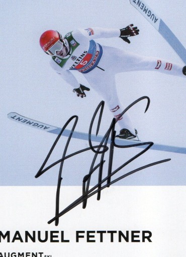 Zdjęcie oferty: Manuel Fettner - autograf (skoki narciarskie)