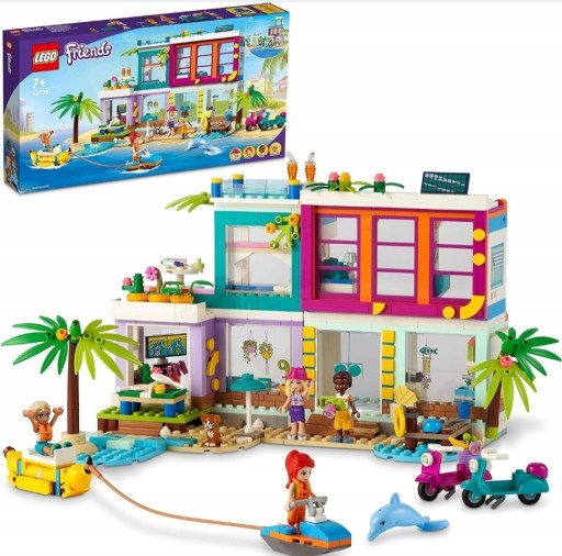 Zdjęcie oferty: LEGO Friends 41709 Wakacyjny domek na plaży