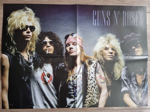 Zdjęcie oferty: Plakat GUNS N' ROSES z 2006 r. - Format A2 - NOWY!