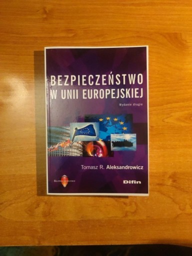 Zdjęcie oferty: Bezpieczeństwo w Unii Europejskiej Aleksandrowicz