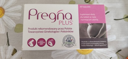 Zdjęcie oferty: Pregna plus 49 tabletek 