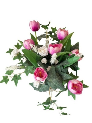 Zdjęcie oferty: Kompozycja z kwiatów sztucznych w doniczce