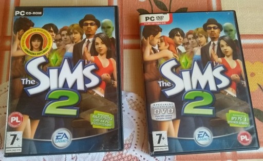 Zdjęcie oferty: PC 7 GIER THE SIMS 2 